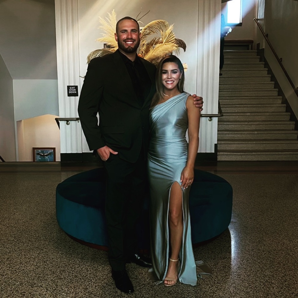 La femme one shoulder dress